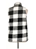 Shein 100% Polyester Checkered-gingham Gray Sweater Vest Size XL - photo 2