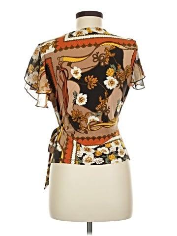 7th Avenue Design Studio New York & Company Short Sleeve Blouse (view 2)