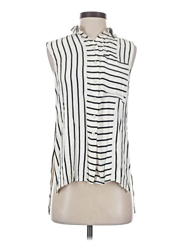 Topshop Sleeveless Button-Down Shirt (view 1)