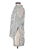 Topshop 100% Viscose Stripes Ivory Sleeveless Button-Down Shirt Size 4 - photo 5