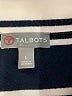T by Talbots Stripes Ivory Pullover Sweater Size L - photo 7