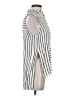 Topshop 100% Viscose Stripes Ivory Sleeveless Button-Down Shirt Size 4 - photo 4