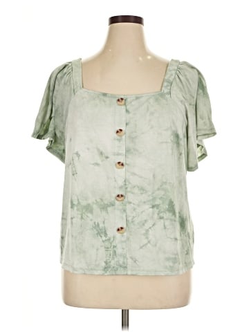 Ava James Short Sleeve Blouse (view 1)