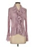 White Stag 100% Polyester Pink Long Sleeve Blouse Size S - photo 1