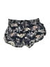 American Eagle Outfitters 100% Viscose Floral Blue Shorts Size M - photo 1
