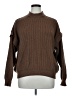 Terra & Sky Brown Turtleneck Sweater Size 1X - photo 1