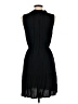 Gap 100% Rayon Solid Black Casual Dress Size L (tall) - photo 2