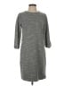 Ann Taylor LOFT Houndstooth Gray Casual Dress Size 4 - photo 1