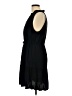Gap 100% Rayon Solid Black Casual Dress Size L (tall) - photo 5