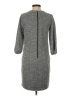 Ann Taylor LOFT Houndstooth Gray Casual Dress Size 4 - photo 2