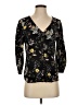 Amour Vert 100% Silk Black Blouse Size XS - photo 1