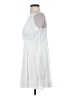 Express 100% Polyester Solid White Cocktail Dress Size S - photo 5