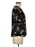 Amour Vert 100% Silk Black Blouse Size XS - photo 4