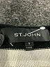 St. John Stripes Ivory Poncho Size S - photo 7