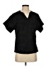 Persifor Black Short Sleeve Blouse Size XS - photo 1