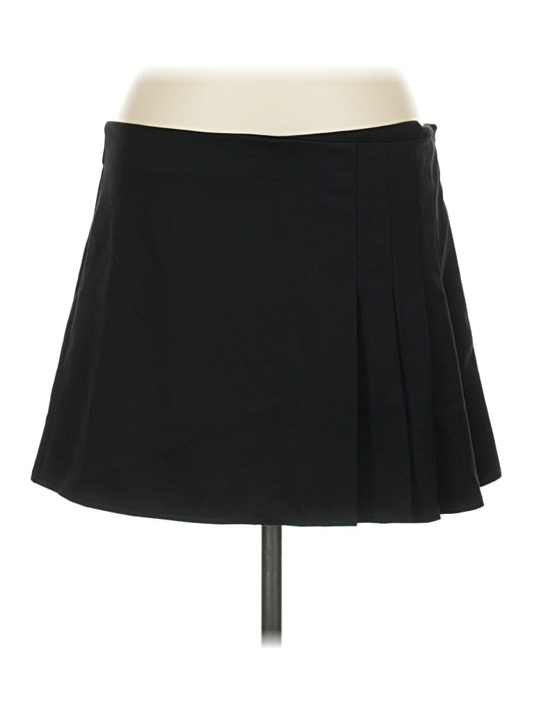 Pre-owned Mng Casual Skirt In Black
