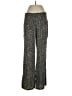 Three Dots 100% Rayon Animal Print Silver Casual Pants Size M - photo 1