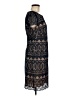 Eliza J 100% Polyester Graphic Black Cocktail Dress Size 6 - photo 4