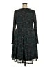Torrid Paisley Teal Casual Dress Size 2X Plus (2) - photo 2