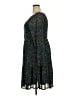 Torrid Paisley Teal Casual Dress Size 2X Plus (2) - photo 5