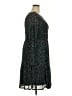 Torrid Paisley Teal Casual Dress Size 2X Plus (2) - photo 4