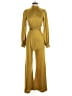 IEENA for Mac Duggal 100% Polyester Solid Gold Jumpsuit Size 0 - photo 1