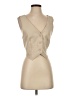 Nasty Gal Inc. Tan Vest Size 4 - photo 1