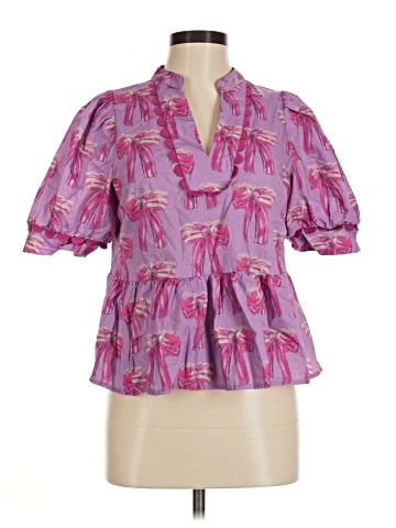 Entro Short Sleeve Blouse (view 1)