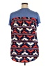 Moa Moa Blue Short Sleeve T-Shirt Size XXL (estimated) - photo 2