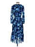 J.Crew 100% Polyester Blue Casual Dress Size 2 - photo 2