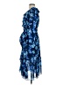 J.Crew 100% Polyester Blue Casual Dress Size 2 - photo 5