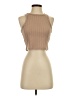 Zeagoo Tan Sleeveless Top Size S - photo 1