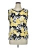Jones Studio Yellow Sleeveless Blouse Size 1X - photo 1