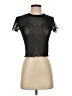 Assorted Brands Black Short Sleeve Top Size S (estimated) - photo 1