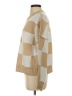 Unbranded 100% Acrylic Checkered-gingham Tan Pullover Sweater Size S - photo 5
