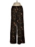 Bob Mackie Paisley Black Casual Pants Size S (petite) - photo 1