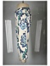 Chico's Paisley Blue Casual Pants Size Lg (2) - photo 5