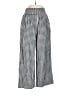 Unbranded 100% Rayon Checkered-gingham Black Casual Pants Size M - photo 1