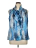 Jones Studio 100% Polyester Blue Sleeveless Blouse Size 1X - photo 1