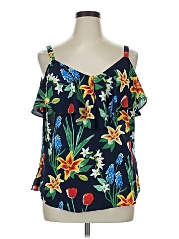 7th Avenue Design Studio New York & Company Sleeveless Blouse (view 1)