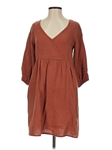 Madewell Marianna Puff-Sleeve Mini Dress (view 1)