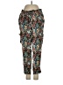 Ann Taylor LOFT 100% Viscose Floral Blue Cargo Pants Size XS (petite) - photo 1