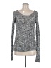 Vanity Gray Long Sleeve Top Size M - photo 1