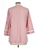 Unbranded Pink 3/4 Sleeve T-Shirt Size L - photo 2