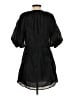 FRAME 100% Ramie Black Casual Dress Size S - photo 2