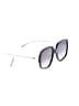 Alexander McQueen Silver Black Sunglasses One size - photo 1