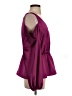 Trina Turk 100% Polyester Solid Pink Burgundy 3/4 Sleeve Blouse Size S - photo 4