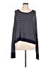 Eileen Fisher Stripes Blue Pullover Sweater Size L - photo 1