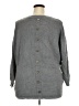 Questions 100% Acrylic Gray Pullover Sweater Size 3X - photo 2