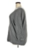 Questions 100% Acrylic Gray Pullover Sweater Size 3X - photo 5